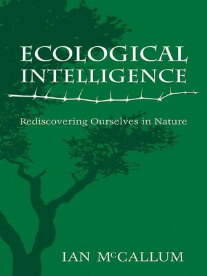 cover image of Ecological Intelligence
